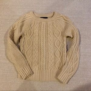 GAP Kids Cable Knit Sweater (6-7)